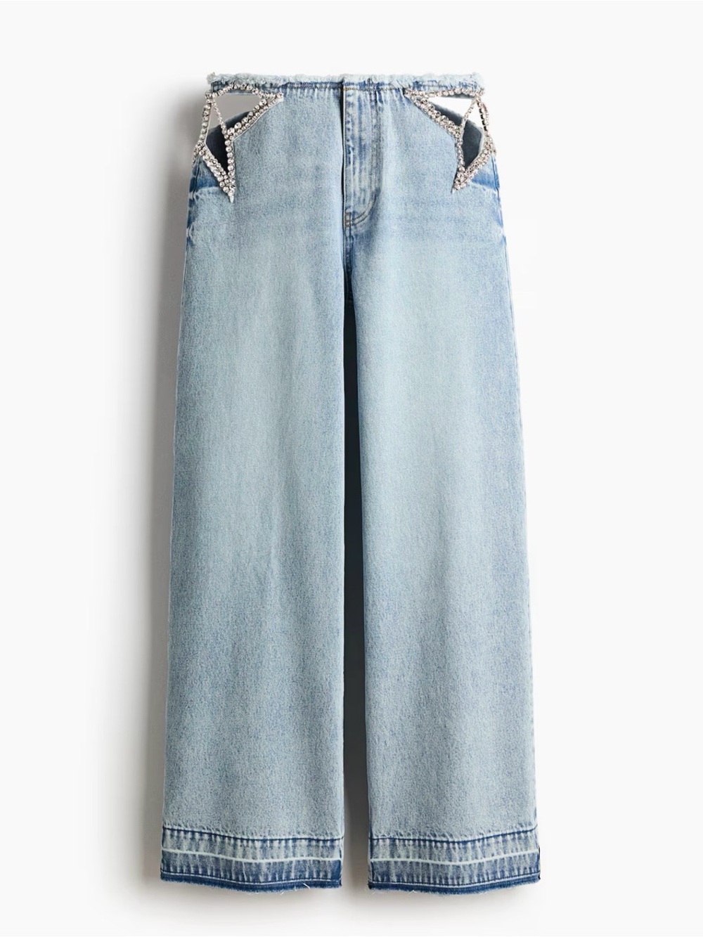Stella McCartney H&M butterfly cutout jeans